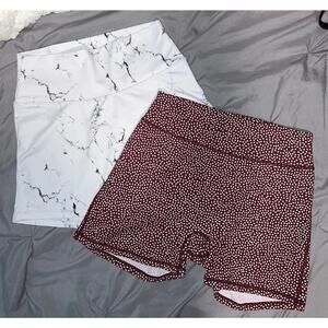 2 Pairs Of Women’s Biker Shorts Size XL by BuffBunny Collection, Exercise/Casual